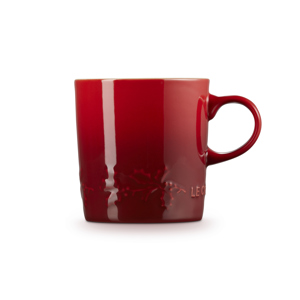 Le Creuset Stoneware Holly Relief Mug 350ml